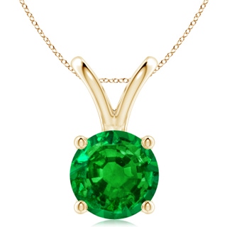 Round AAAA Emerald