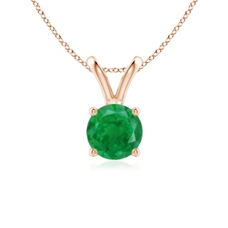 Round AA Emerald