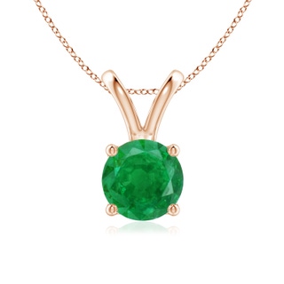 Round AA Emerald