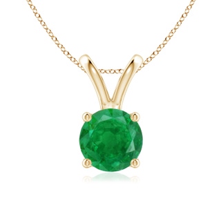 Round AA Emerald