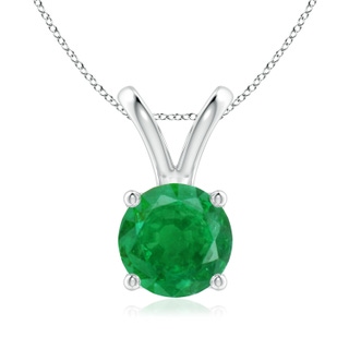 Round AA Emerald