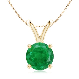Round AA Emerald