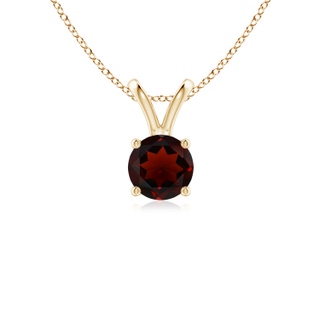 Round AA Garnet