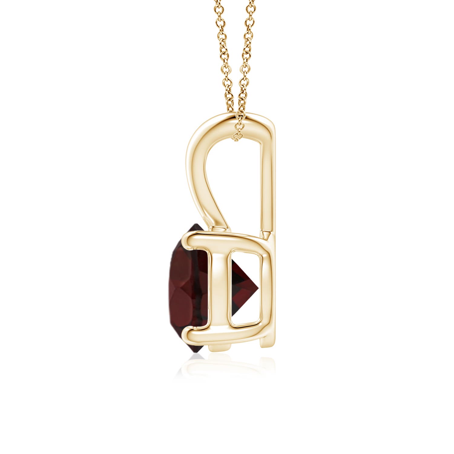 A - Garnet / 1.5 CT / 14 KT Yellow Gold