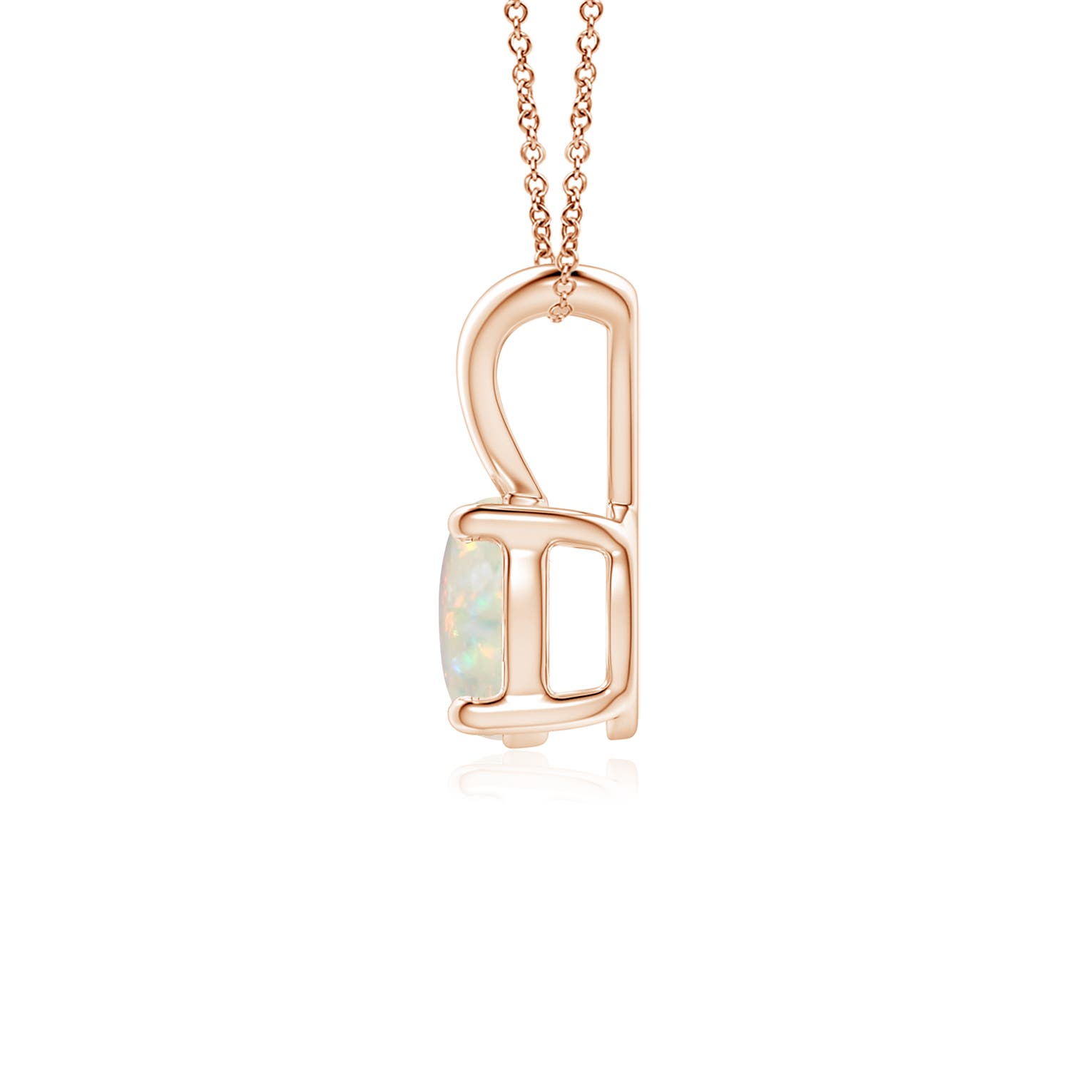 AAA - Opal / 0.5 CT / 14 KT Rose Gold