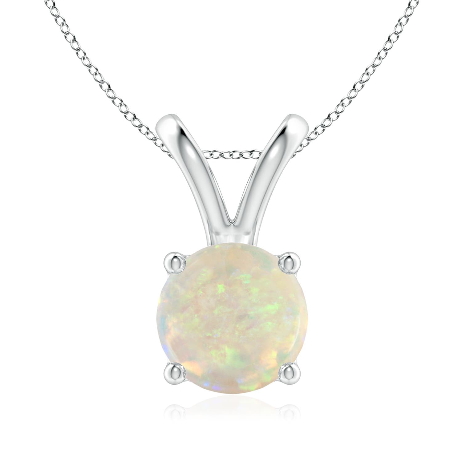 AAA - Opal / 1.15 CT / 14 KT White Gold