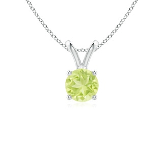 Round A Peridot