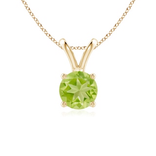 Round AA Peridot