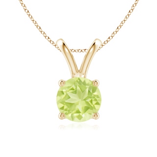Round A Peridot