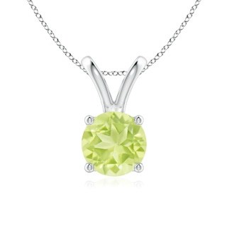 Round A Peridot