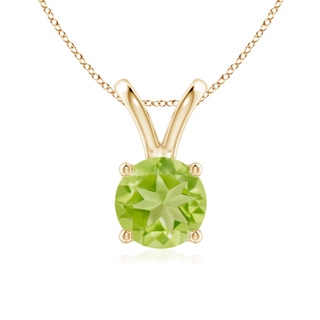 Round AA Peridot