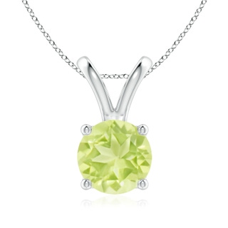 Round A Peridot
