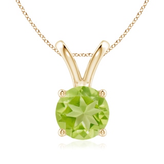 Round AA Peridot
