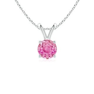 Round AA Pink Sapphire