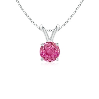 Round AAA Pink Sapphire