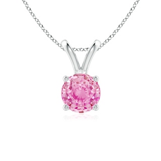 Round A Pink Sapphire