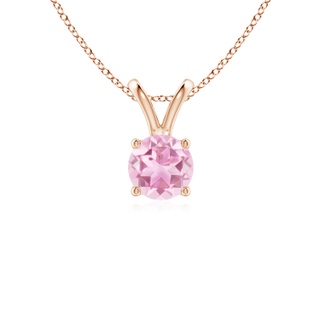 Round A Pink Tourmaline