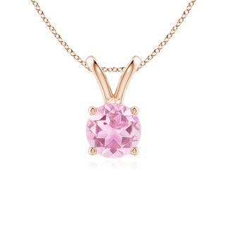 Round A Pink Tourmaline