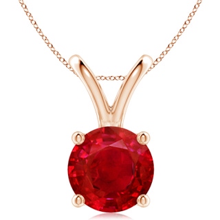 Round AAA Ruby
