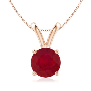 Round AA Ruby