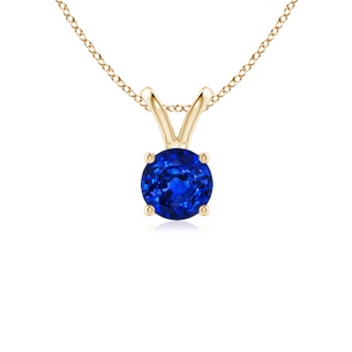 Round AAAA Blue Sapphire