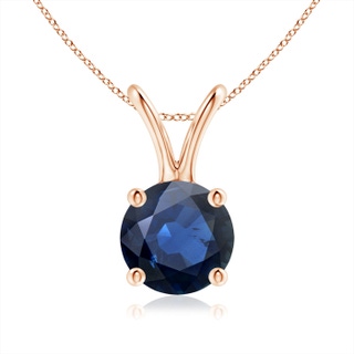 Round AA Blue Sapphire