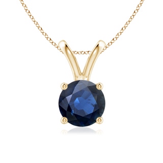 Round AA Blue Sapphire