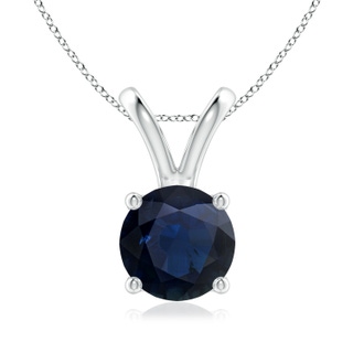 Round A Blue Sapphire