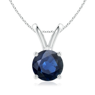 Round AA Blue Sapphire