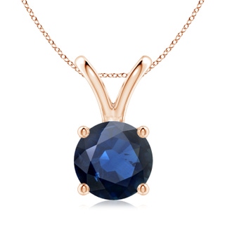 Round AA Blue Sapphire