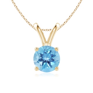 Round A Swiss Blue Topaz