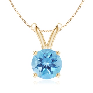 Round A Swiss Blue Topaz