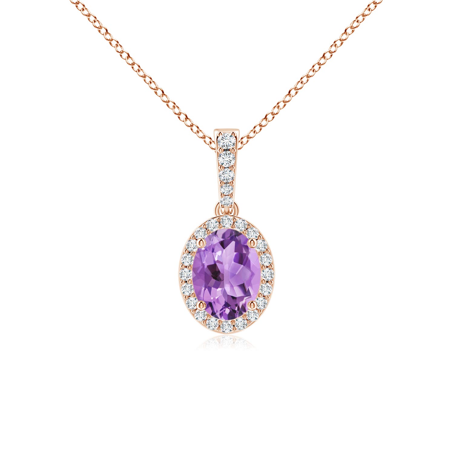 A - Amethyst / 1.34 CT / 14 KT Rose Gold