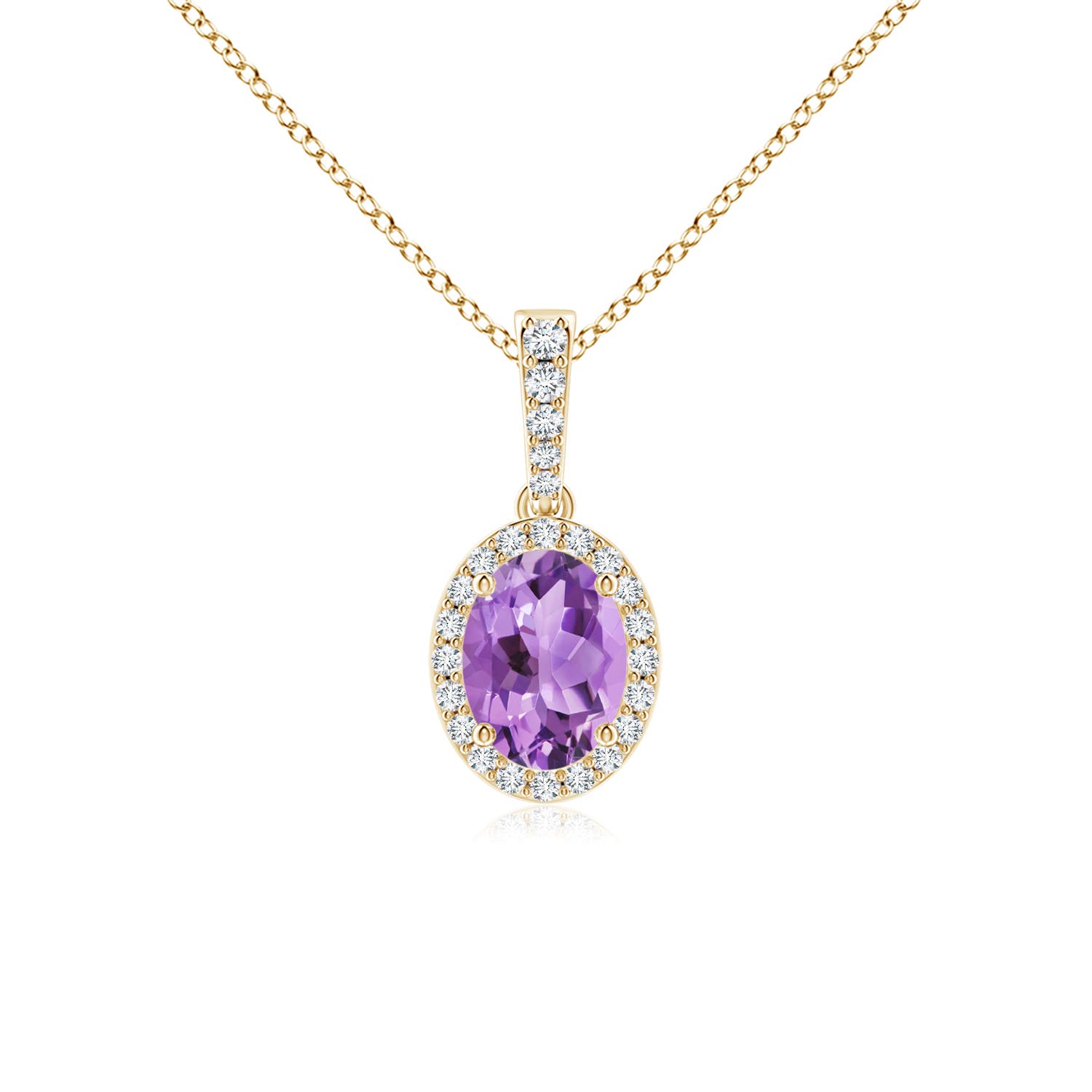 A - Amethyst / 1.34 CT / 14 KT Yellow Gold