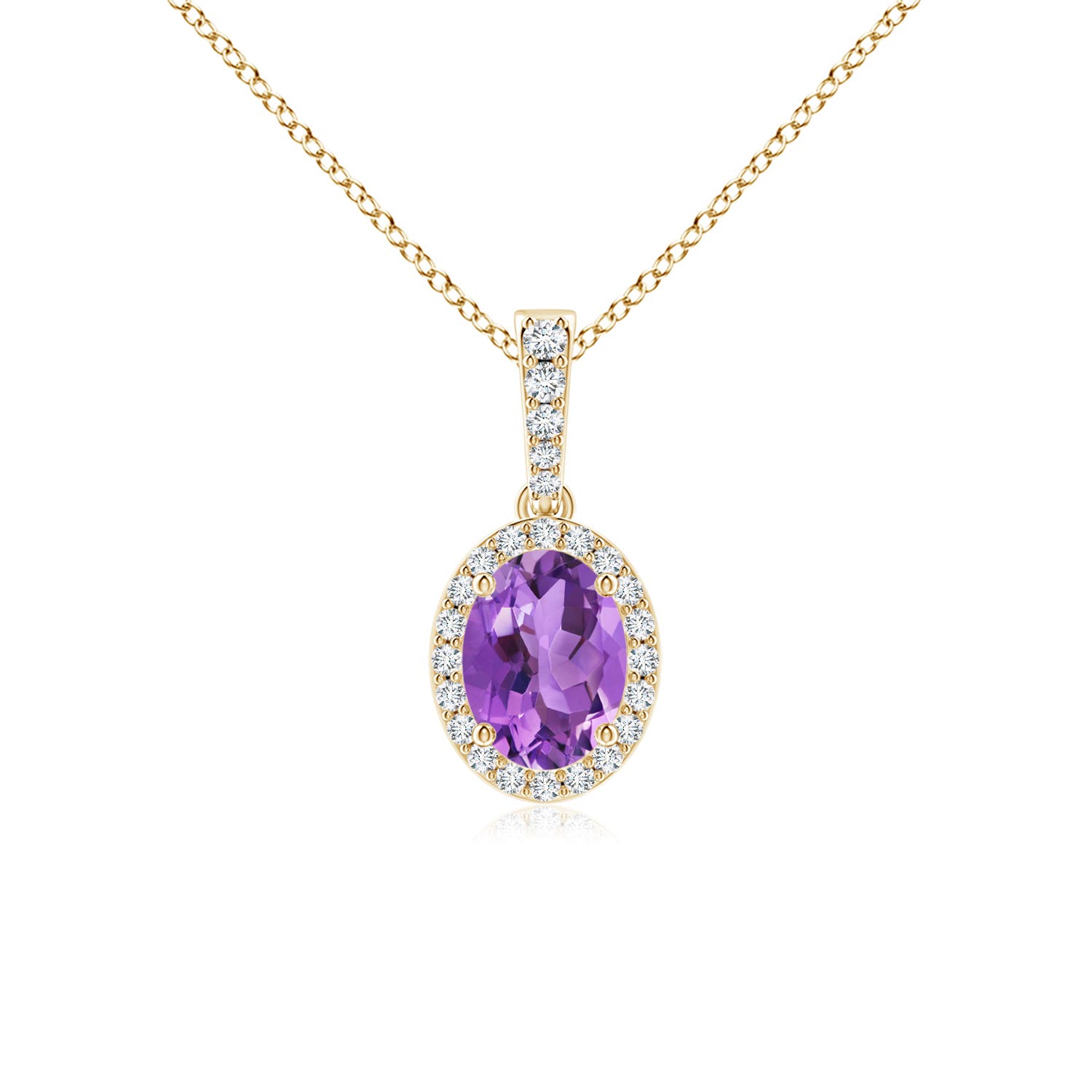 AA - Amethyst / 1.34 CT / 14 KT Yellow Gold