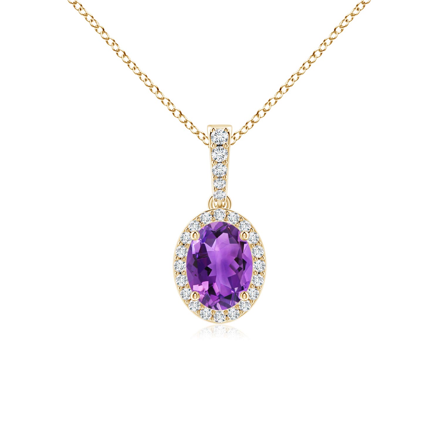 AAA - Amethyst / 1.34 CT / 14 KT Yellow Gold