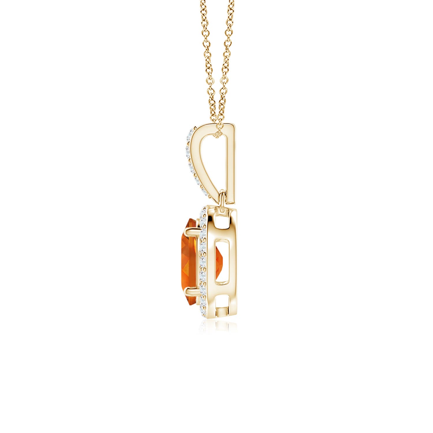 AAAA - Citrine / 1.29 CT / 14 KT Yellow Gold