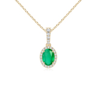 Oval A Emerald