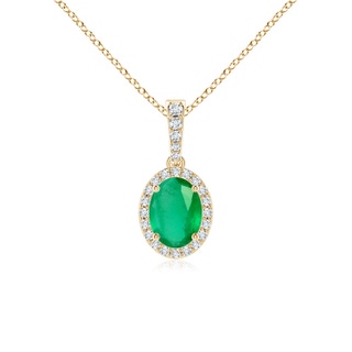 Oval A Emerald