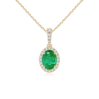 Oval AA Emerald
