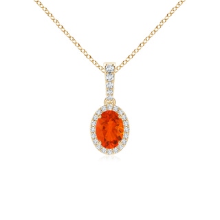 Oval AAA Fire Opal