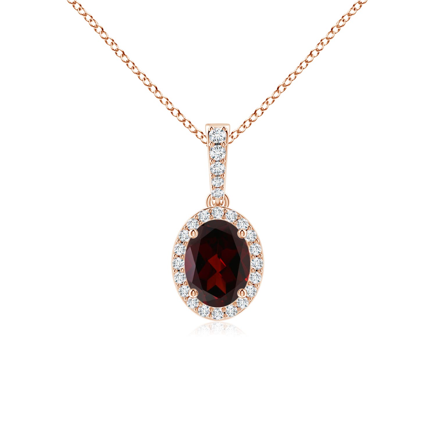 A - Garnet / 1.64 CT / 14 KT Rose Gold