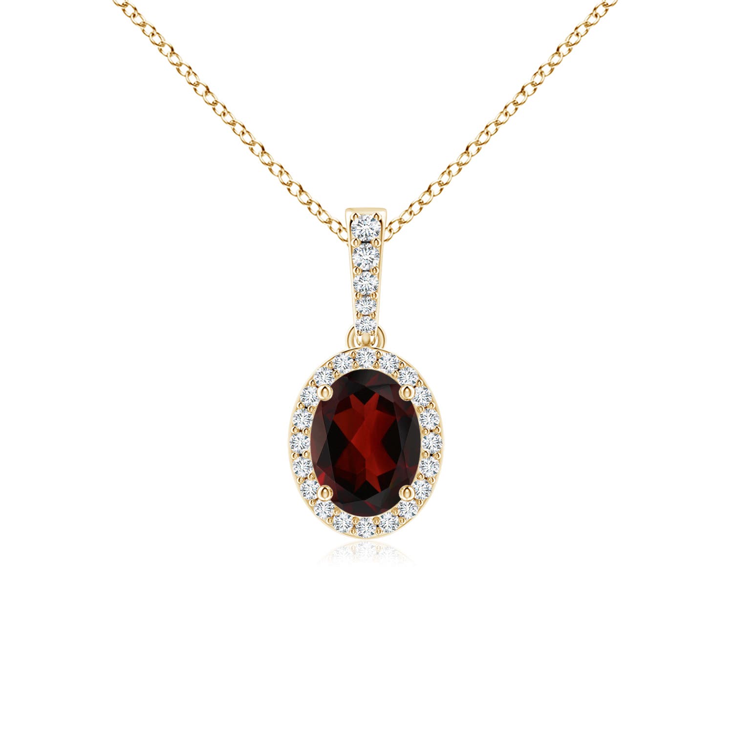 AA - Garnet / 1.64 CT / 14 KT Yellow Gold