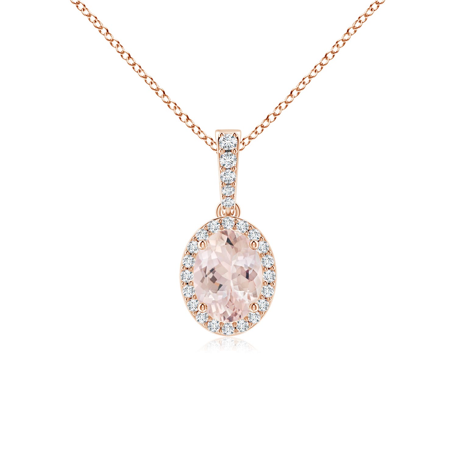 AA - Morganite / 1.29 CT / 14 KT Rose Gold