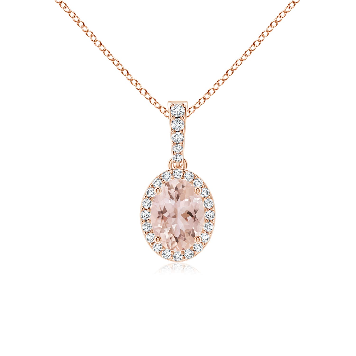 AAA - Morganite / 1.29 CT / 14 KT Rose Gold