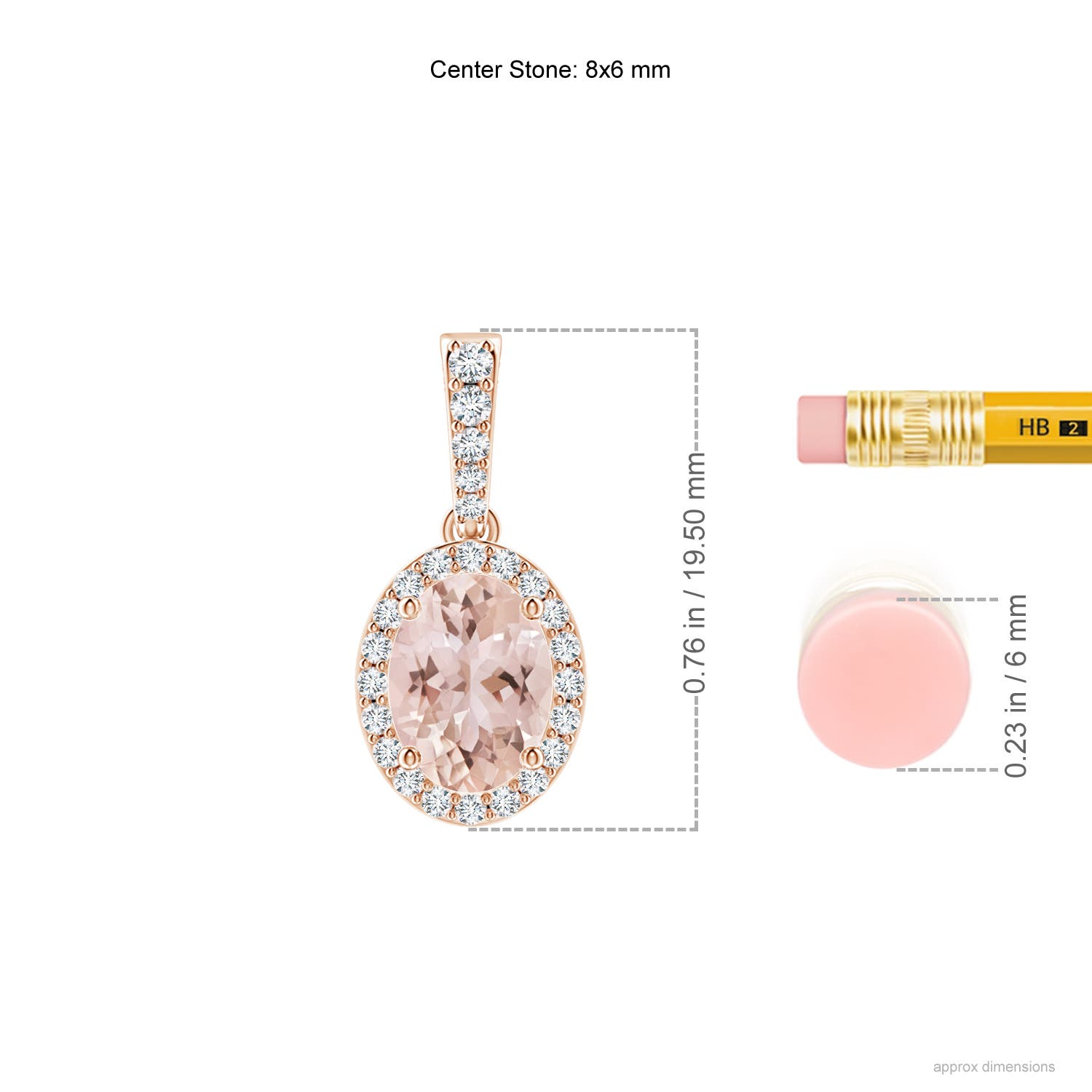 AAA - Morganite / 1.29 CT / 14 KT Rose Gold