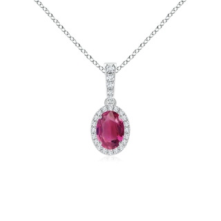 Oval AAAA Pink Tourmaline