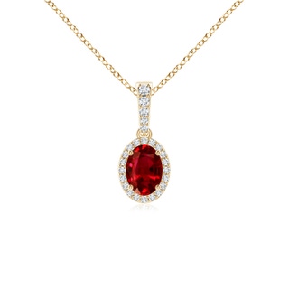 Oval AAAA Ruby