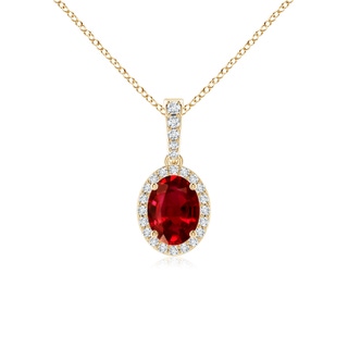 Oval AAAA Ruby