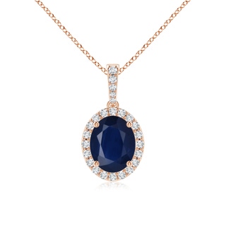 Oval A Blue Sapphire
